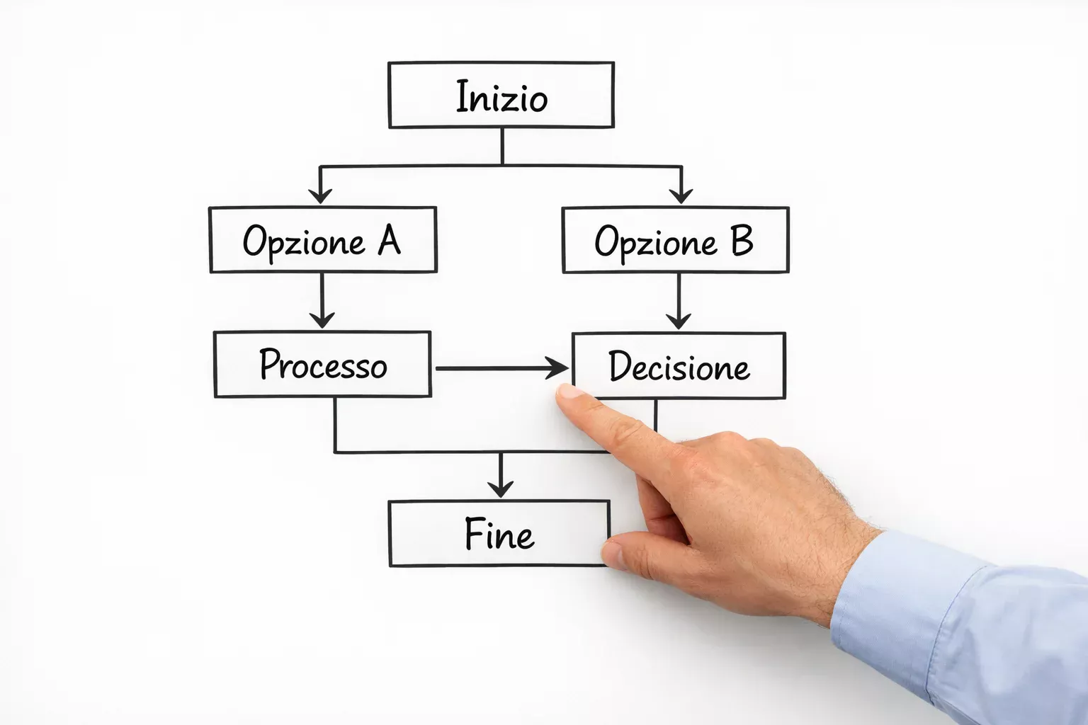 Schema visuale delle combinazioni in un sistema scommesse